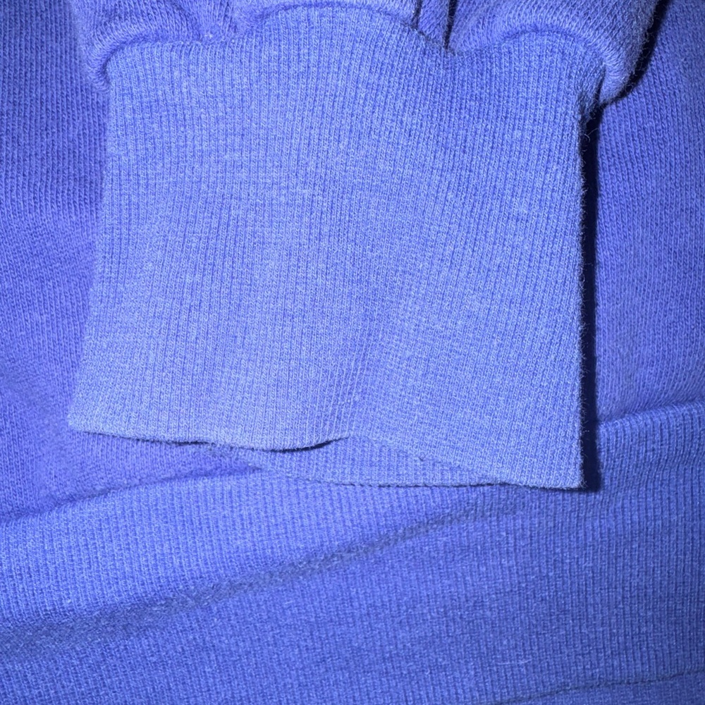 Fox Blue Graphic Crewneck Sweater - Picture 6 of 8